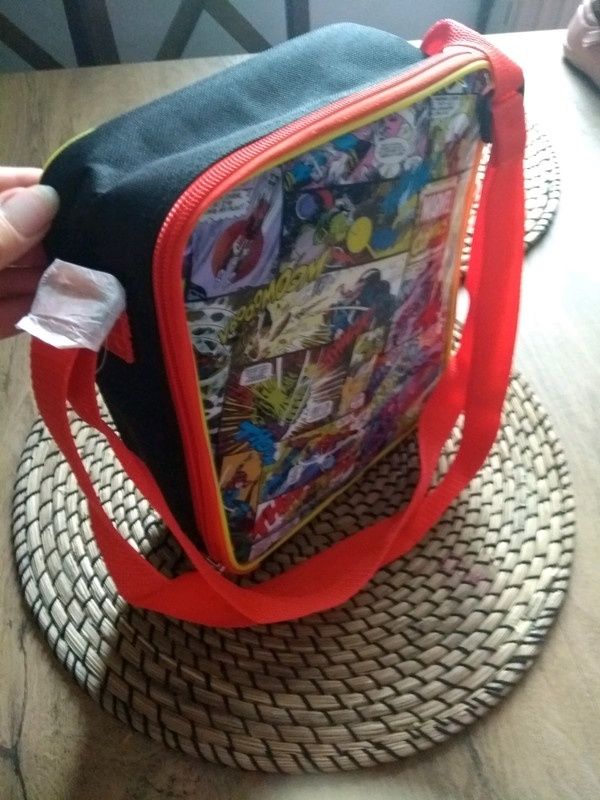 Marvel Bohaterowie komiks torba izotermiczna lunch bag