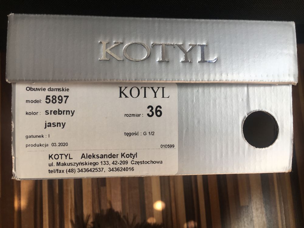 Buty ślubne KOTYL