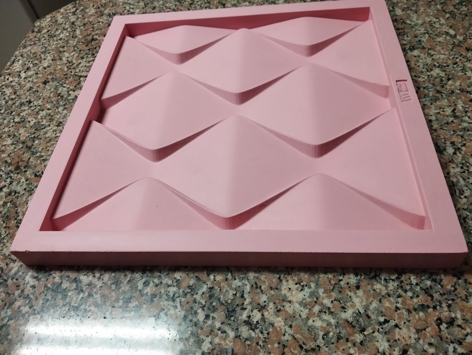 Molde 3d Silicone Pirâmide