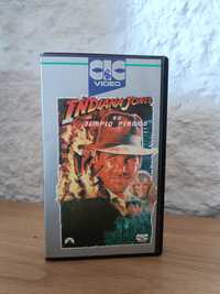 Filme VHS Indiana Jones e o Tempo Perdido. Steven Spielberg