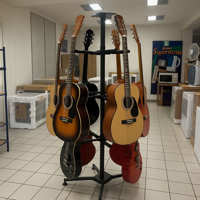 Stojak obrotowy na 8 gitar