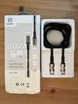Kabel szybkiego ladowanie USB C- USB C 60W  Korgy CCB12