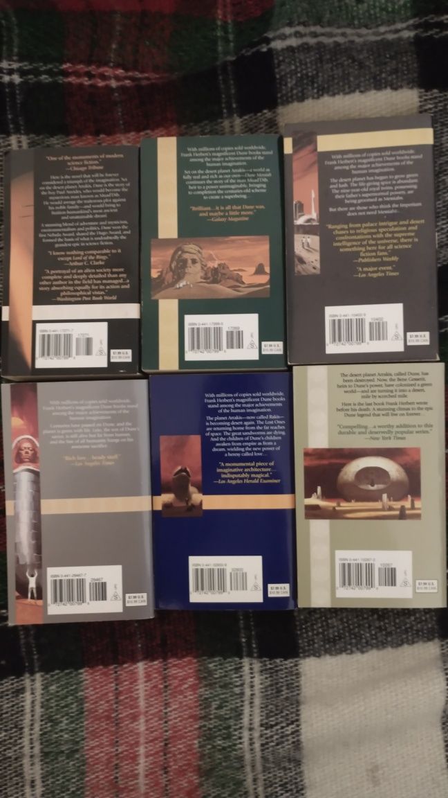 Dune Frank Herbert Kroniki Diuny Diuna po angielsku