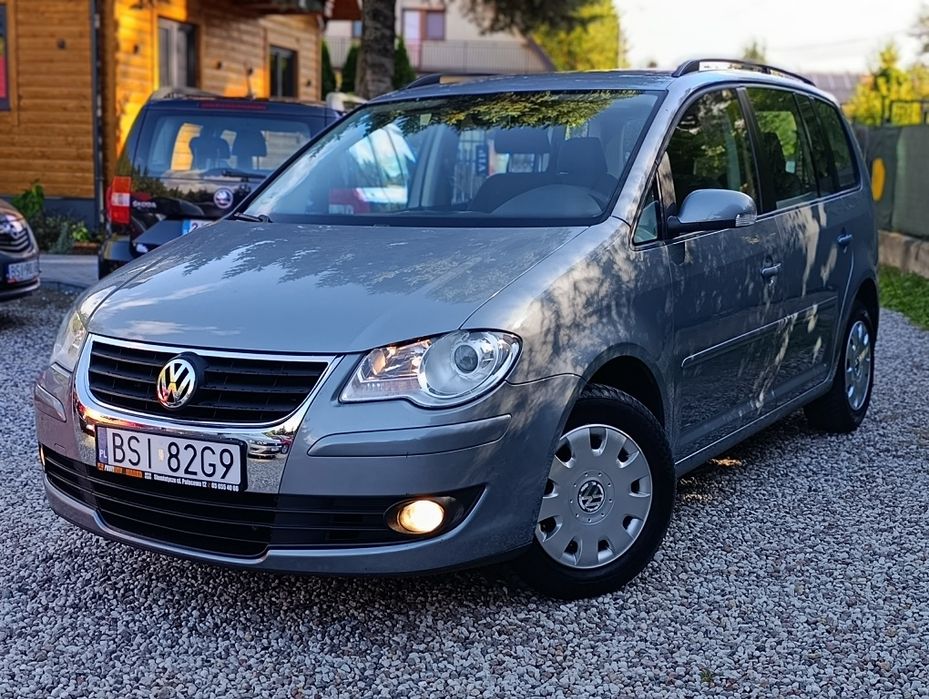VW Touran 1.4tsi 140kM 2009r Nowy Rozrząd Nowy Olej Nowy Przegląd i OC