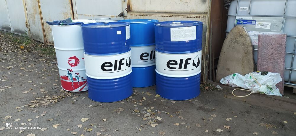 Бочки металеві на 200л, під пальне!