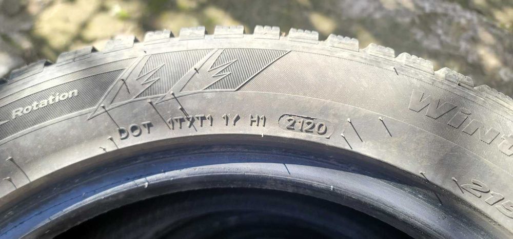 215/55 R17 Майже Нова гума HANKOOK KOREA - 4 штуки