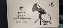 Mikrofon pojemnościowy USB Tonor TC30