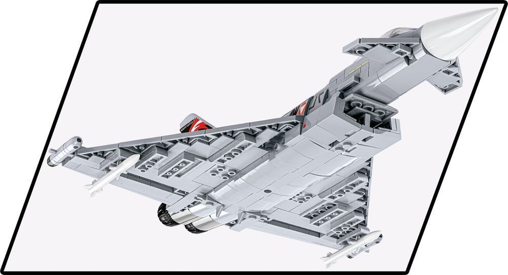 Klocki Cobi 5850 Samolot Eurofighter Typhoon Armed Forces 578 El