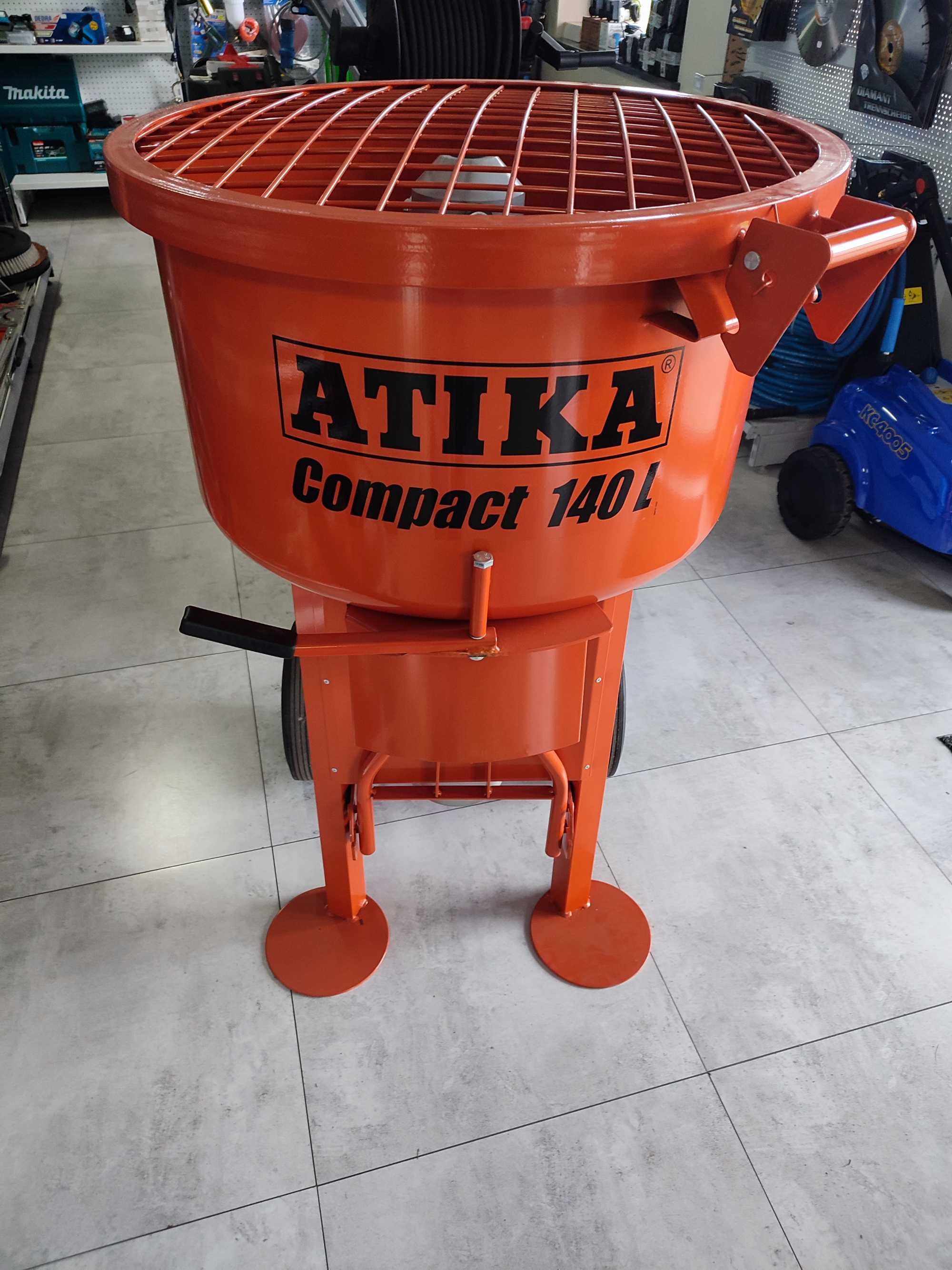 Betoniarka NOWA Mieszalnik ATIKA COMPACT 140L 2,3kW silnik !