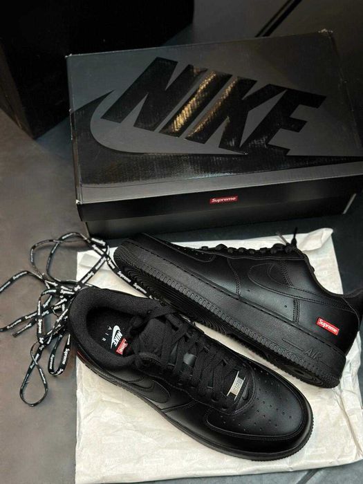 koszykówki "Nike_Air_Force_1_Low_Supreme_Black R.45