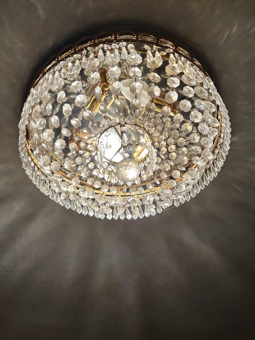 Lindo candeeiro em cristal