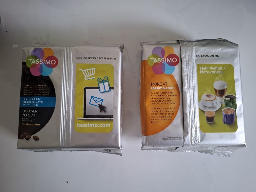 Kawa bezkofeinowe do ekspresu kapsułkowego L'or Tassimo