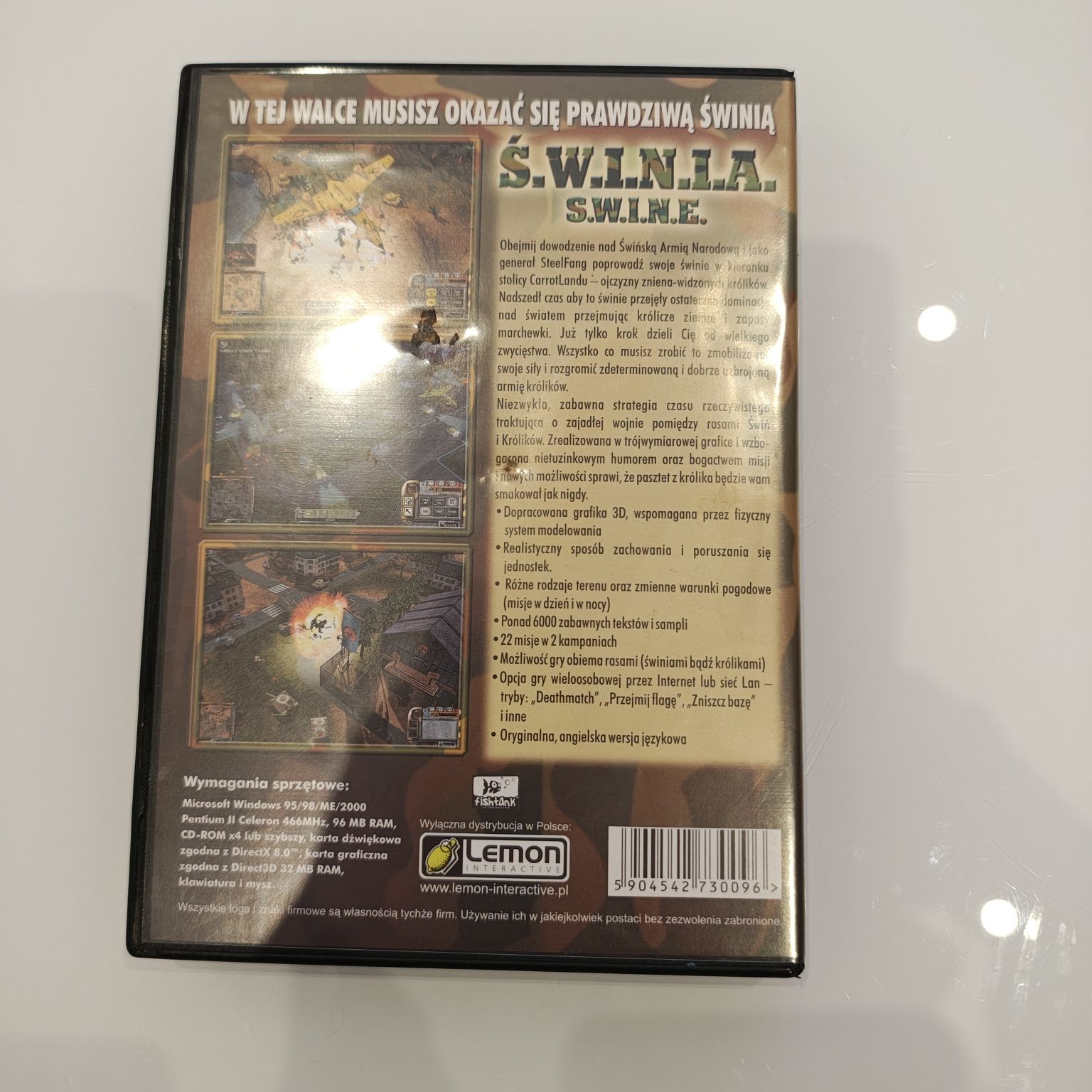PC CD-ROM S.W.I.N.E. - Świnia