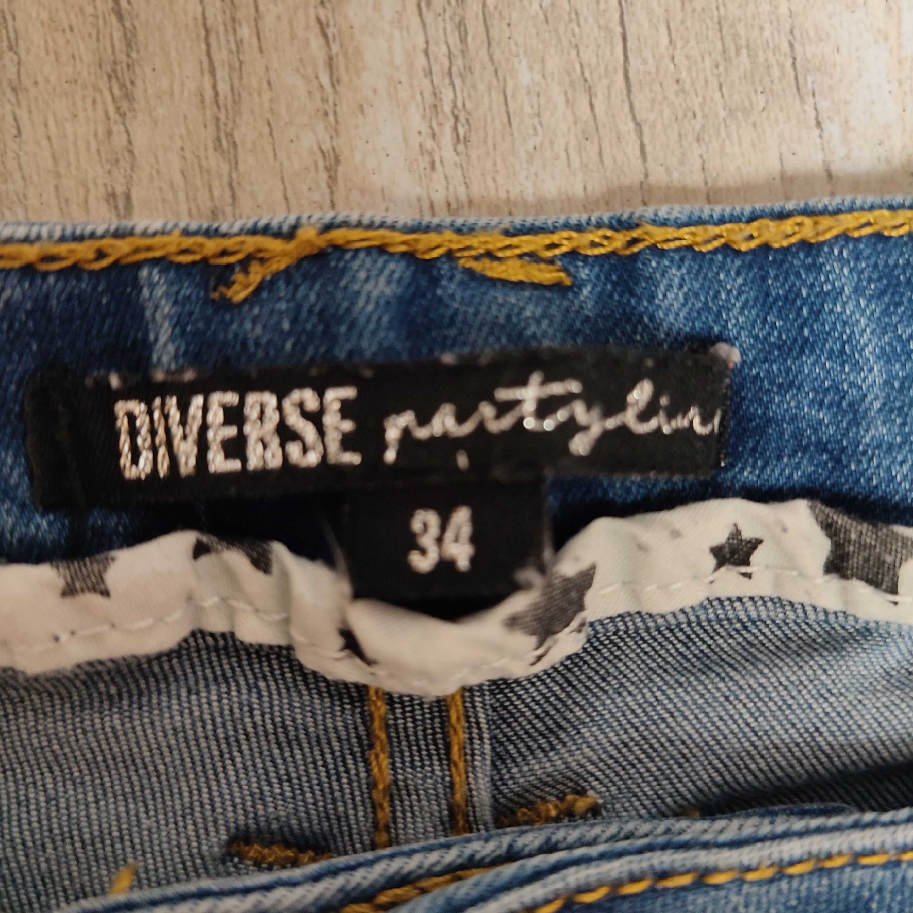 spodnie jeansowe diverse 34