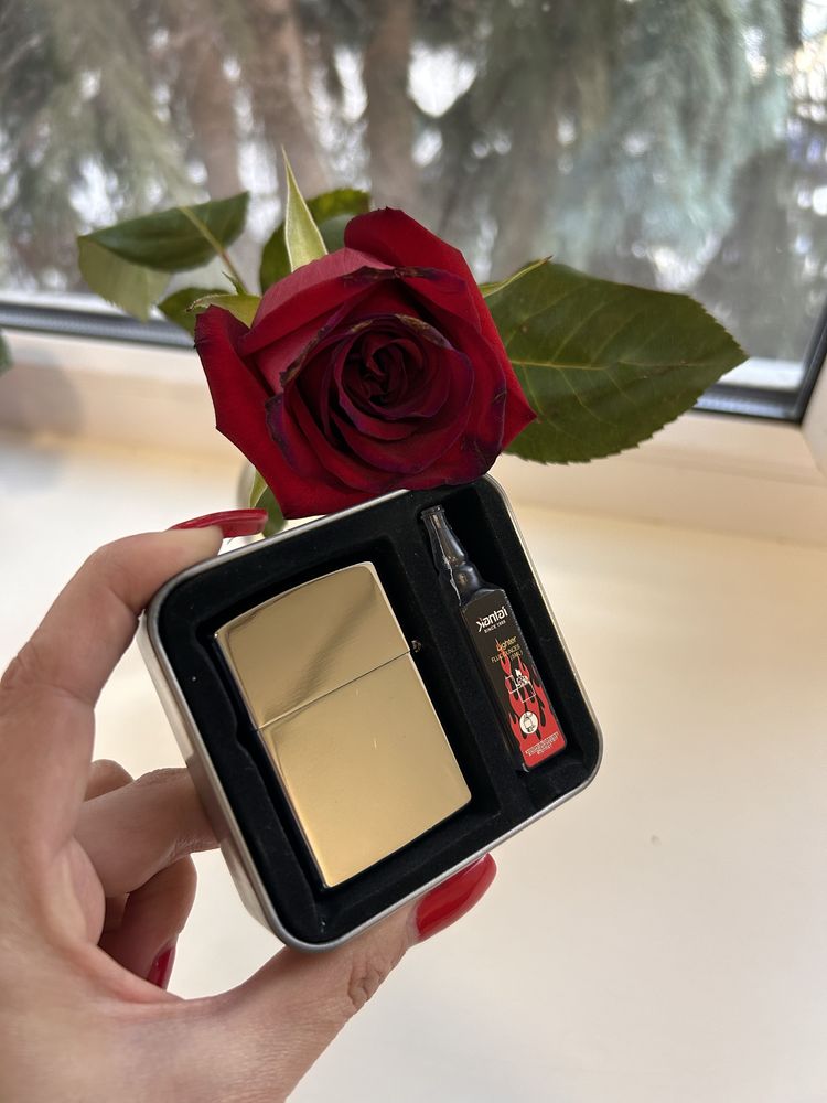 Запальничка типу zippo в подарунковій коробці