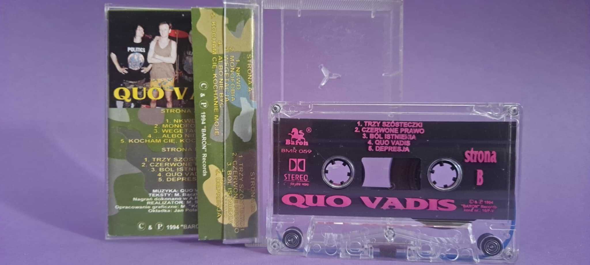 Quo Vadis - Po polsku 1994 KASETA MAGNETOFONOWA vintage