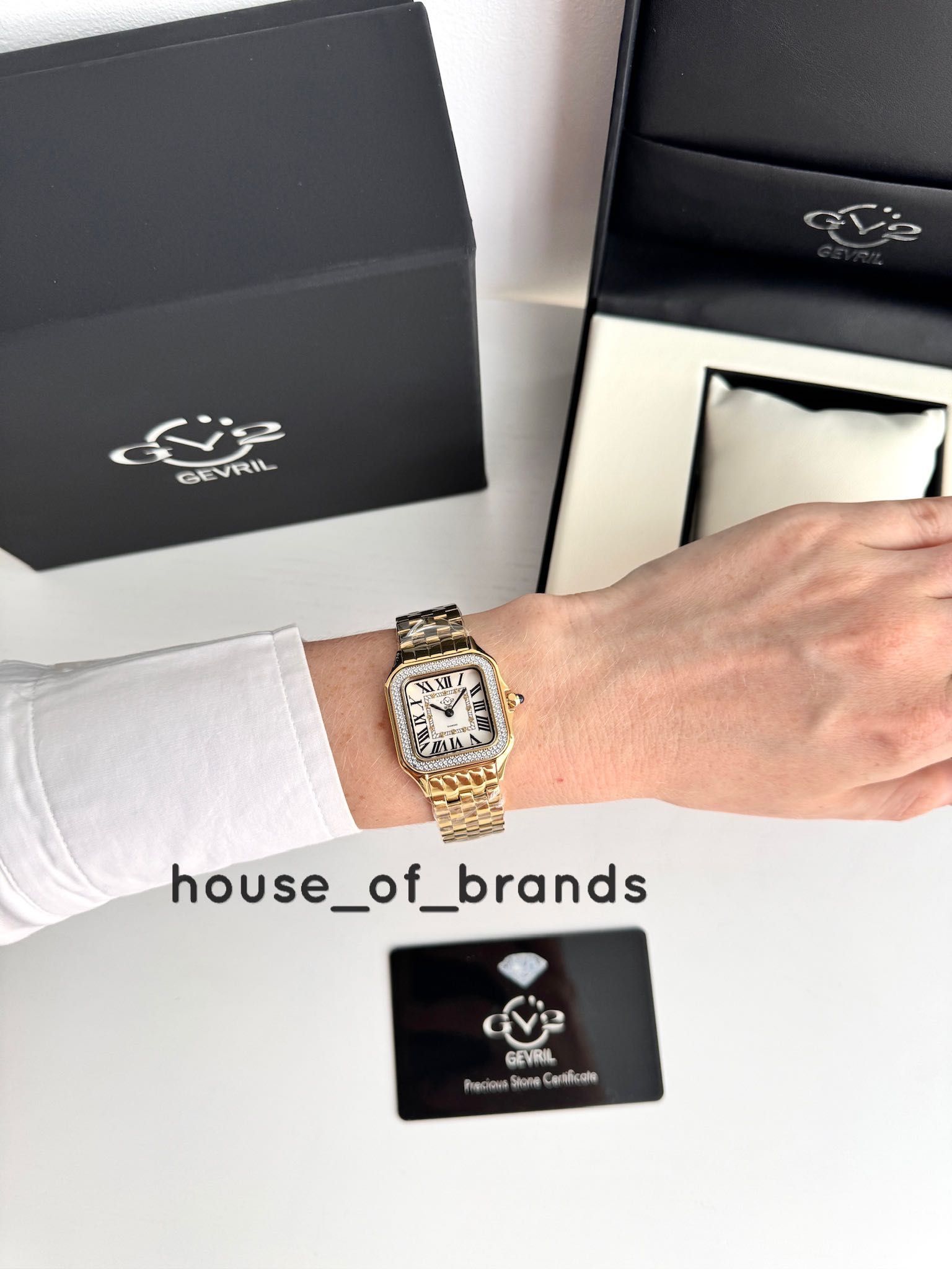 GV2 Milan Diamond 12112 жіночий годинник Cartier Panthere женские часы