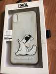 Karl lagerfeld etui do iphone x xs case hard choupette fun