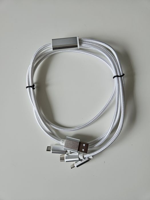 Nowy Kabel 3 w 1 USB typ C Micro USB Iphone lightning