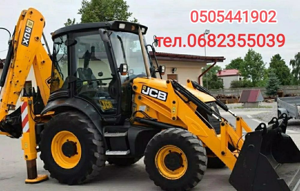 Спецтехніка Львів Послуги Оренда Екскаватора jcb 3cx