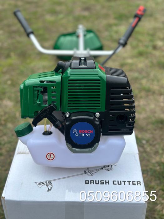 Бензокоса BOSCH GTR 52 (5.2 кВт 52 см куб) мотокоса тример + масло