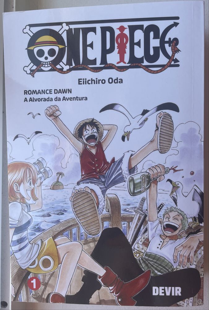 One piece! Volumes 1, 2 e 3