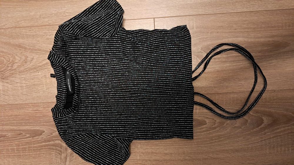 Bluzka elegancka, błyszcząca House XS/ sylwester