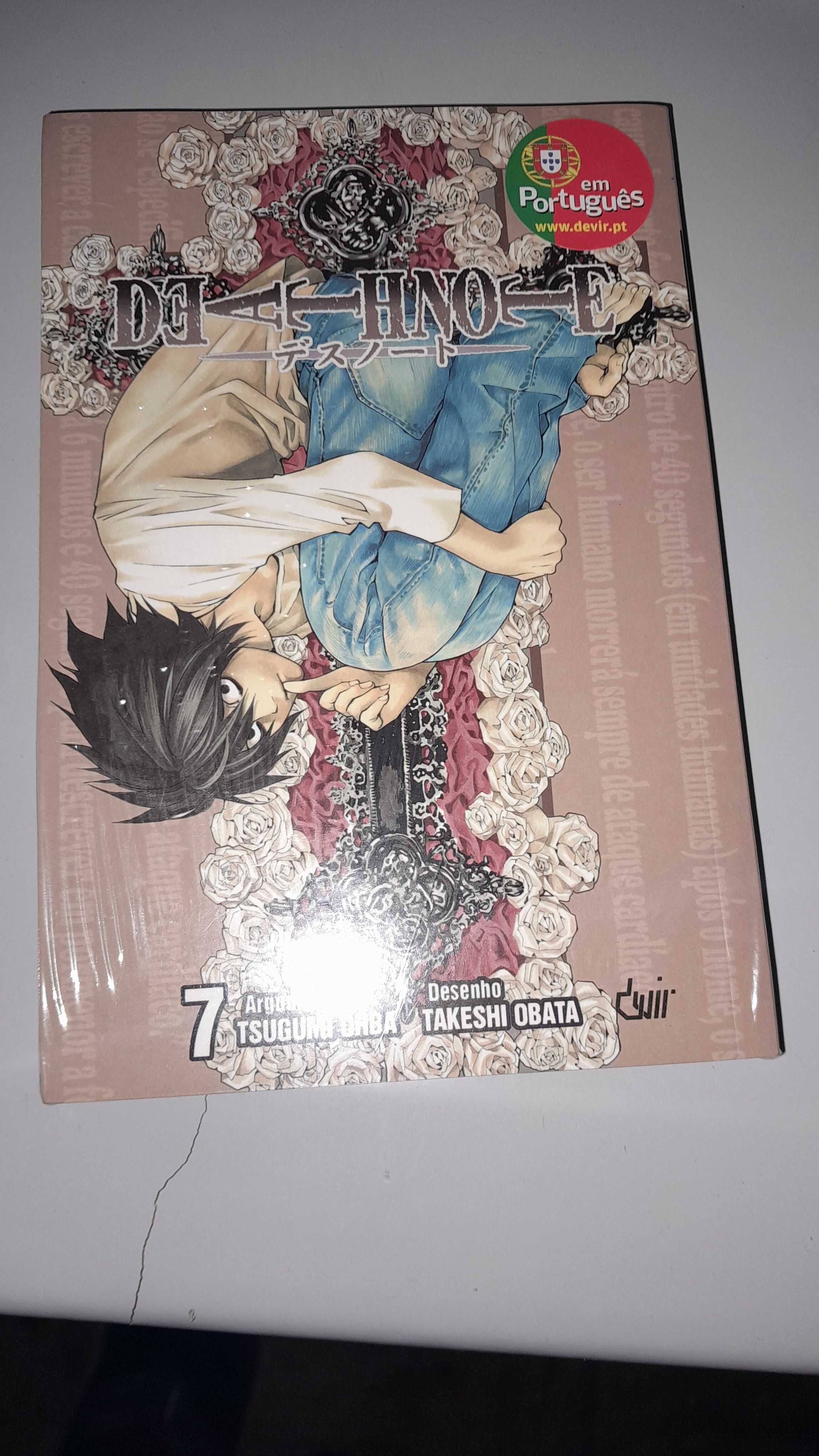 Death Note 1 edição volumes 2, 4, 6 e 7