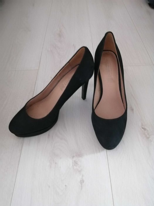 Buty na obcasie szpilki czułenka na platformie 5th Avenue rozmiar 38