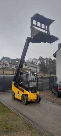 JCB TLT25D Wózek widłowy ładowarka teleskopowa Widły + Krokodyl 2.5Ton