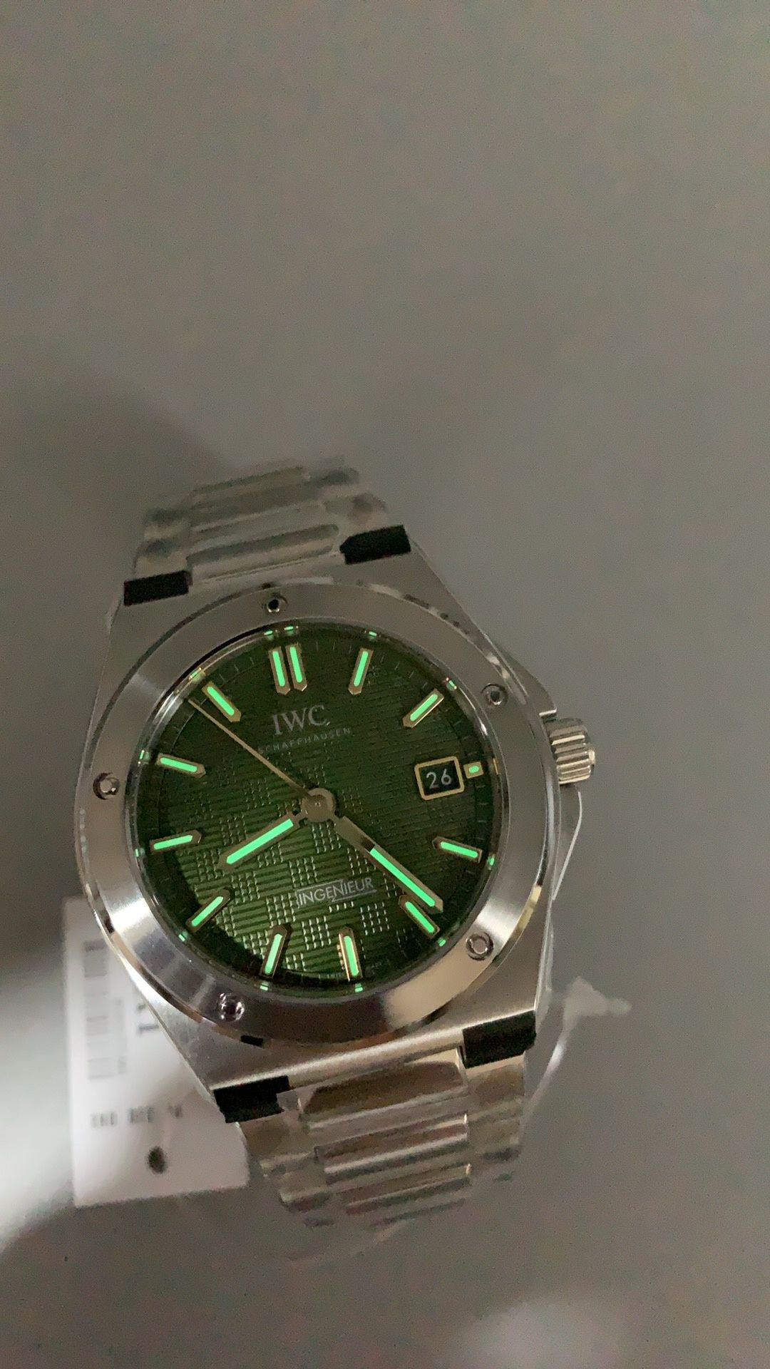 Zegarek IWC Ingenieur F1 Green V7