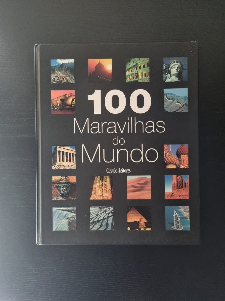 Livro "100 Maravilhas do Mundo"