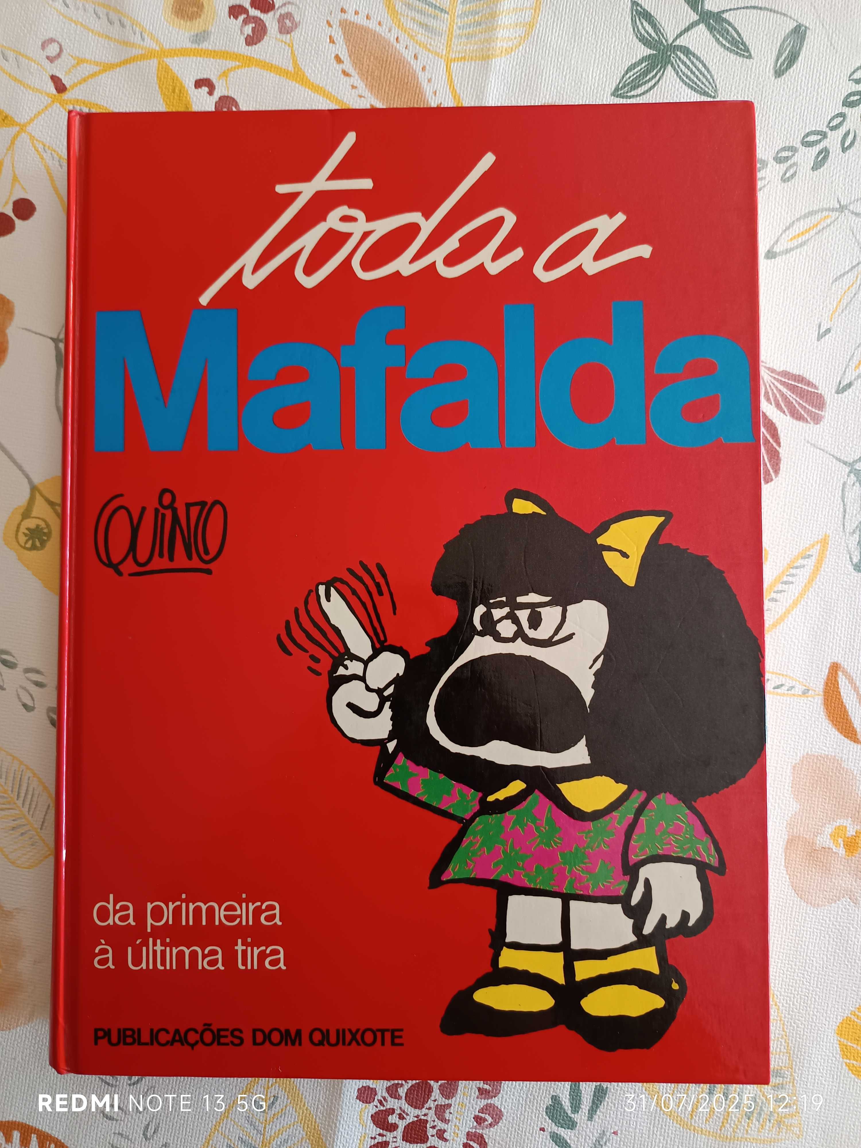 Toda a Mafalda num só livro (5ª edição outubro de 1989)