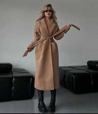 Кашемірове пальто жіноче XL на запах