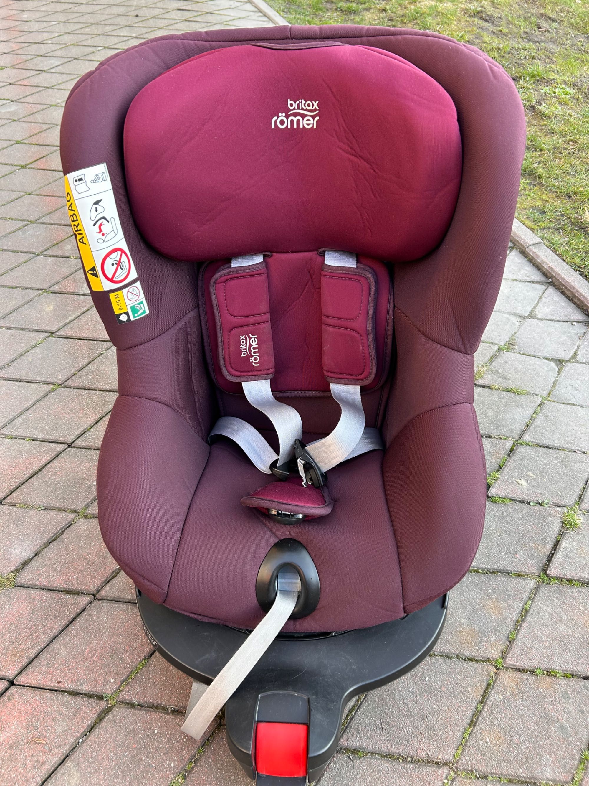 Britax Romer Dualfix M i-Size burgundy red