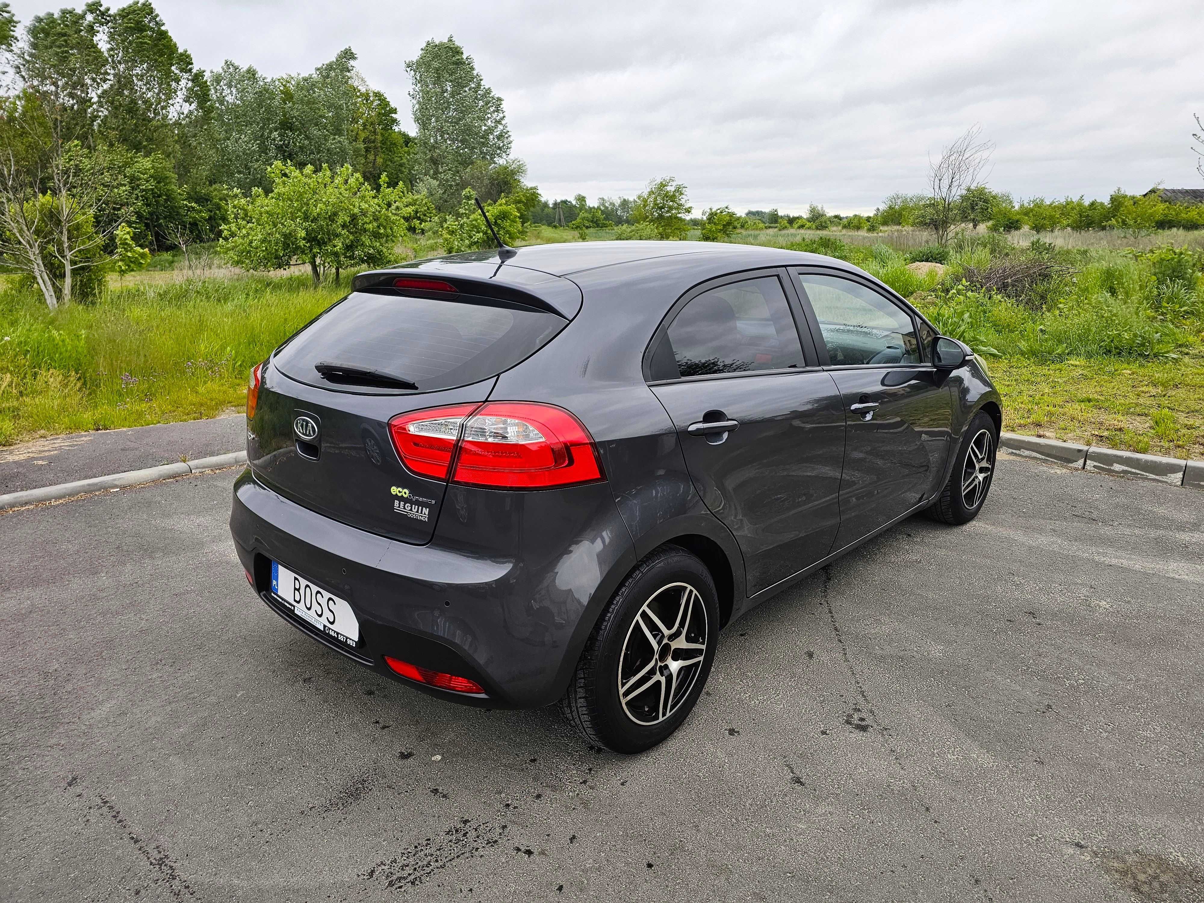 KIA RIO 1,2 Benzyna 85KM 2012r Klima, Bluetooth, Ledy, Niski Przebieg