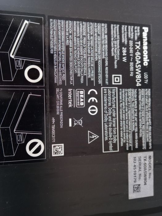 Telewizor Smart TV 60 cali Panasonic w pełni sprawny