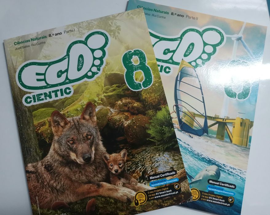 Manual novo de Ciências Naturais do 8 ano - Eco Cientic