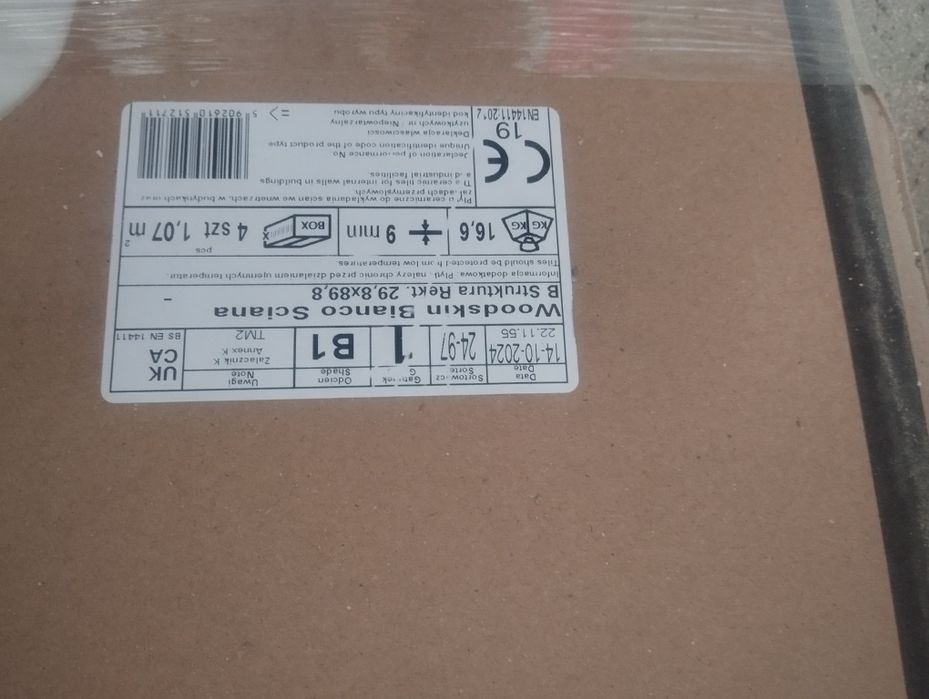 Płytki Paradyż Woodskin Bianco B