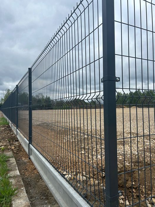 Ogrodzenie Panelowe 3D ogrodzenia Panele KOMPLET Transport