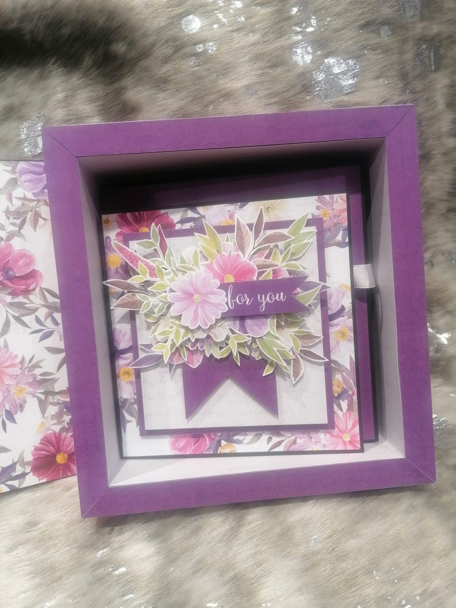 Album na zdjęcia z kartką diy