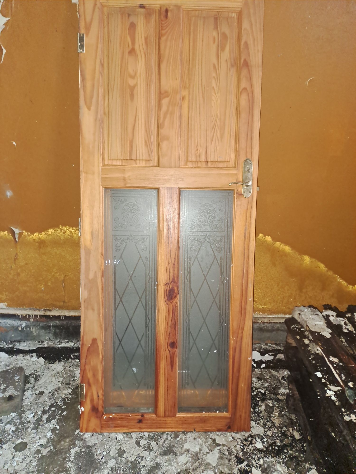 Drzwi drewniane  2 pary