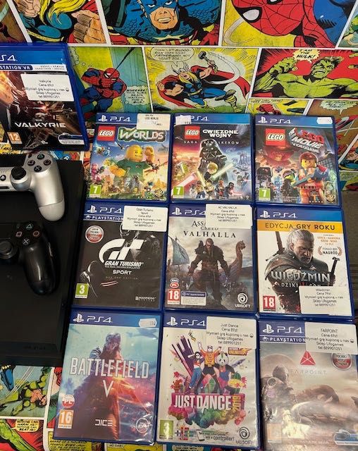 Sony Ps4 1tb+Zestaw Vr+Kamera+10xgra+Move x2szt Szczecin Ufogames