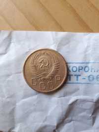 Монета ссср 5 коп.1956 ссср