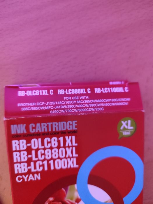 Vendo tinteiro XL Cyan para Brother