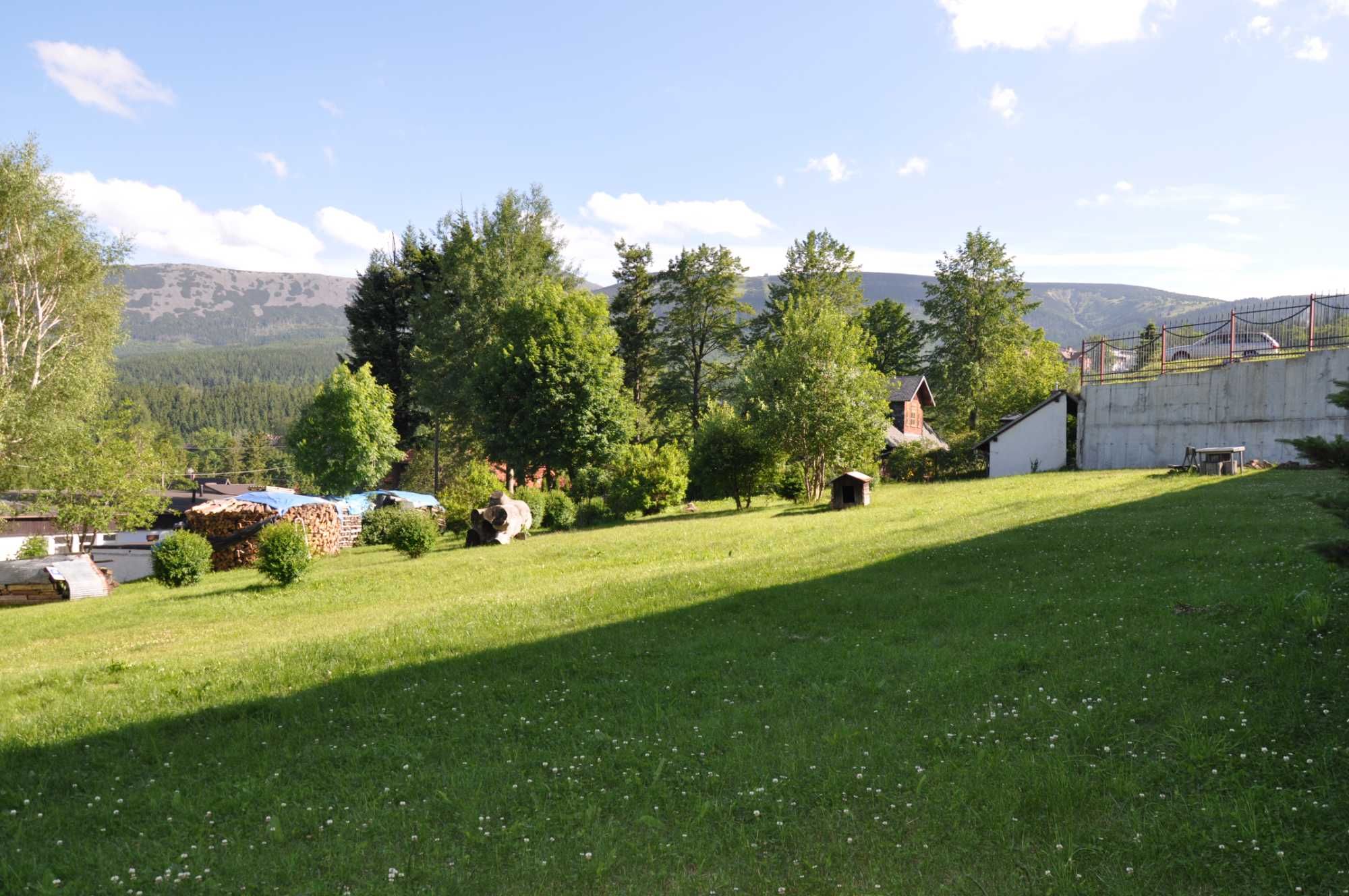 Karpacz – działka 5427 m², MPZP B1, widok na Śnieżkę, media