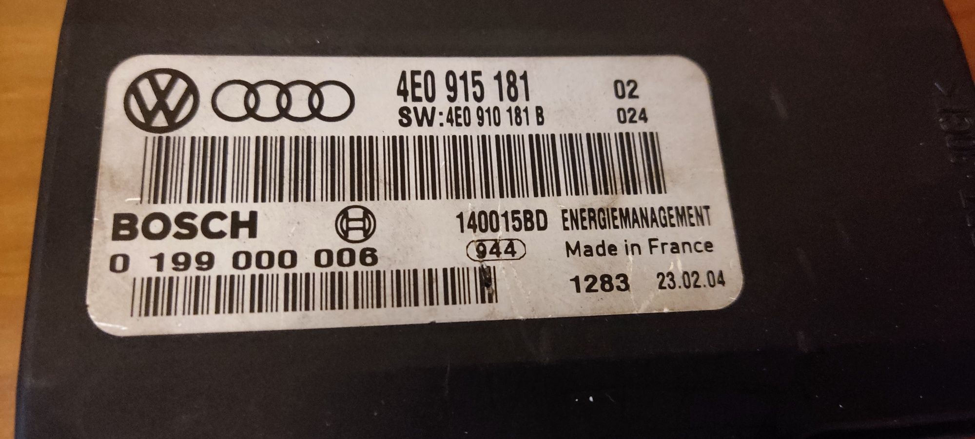 Módulo Audi A8 D3 TDi