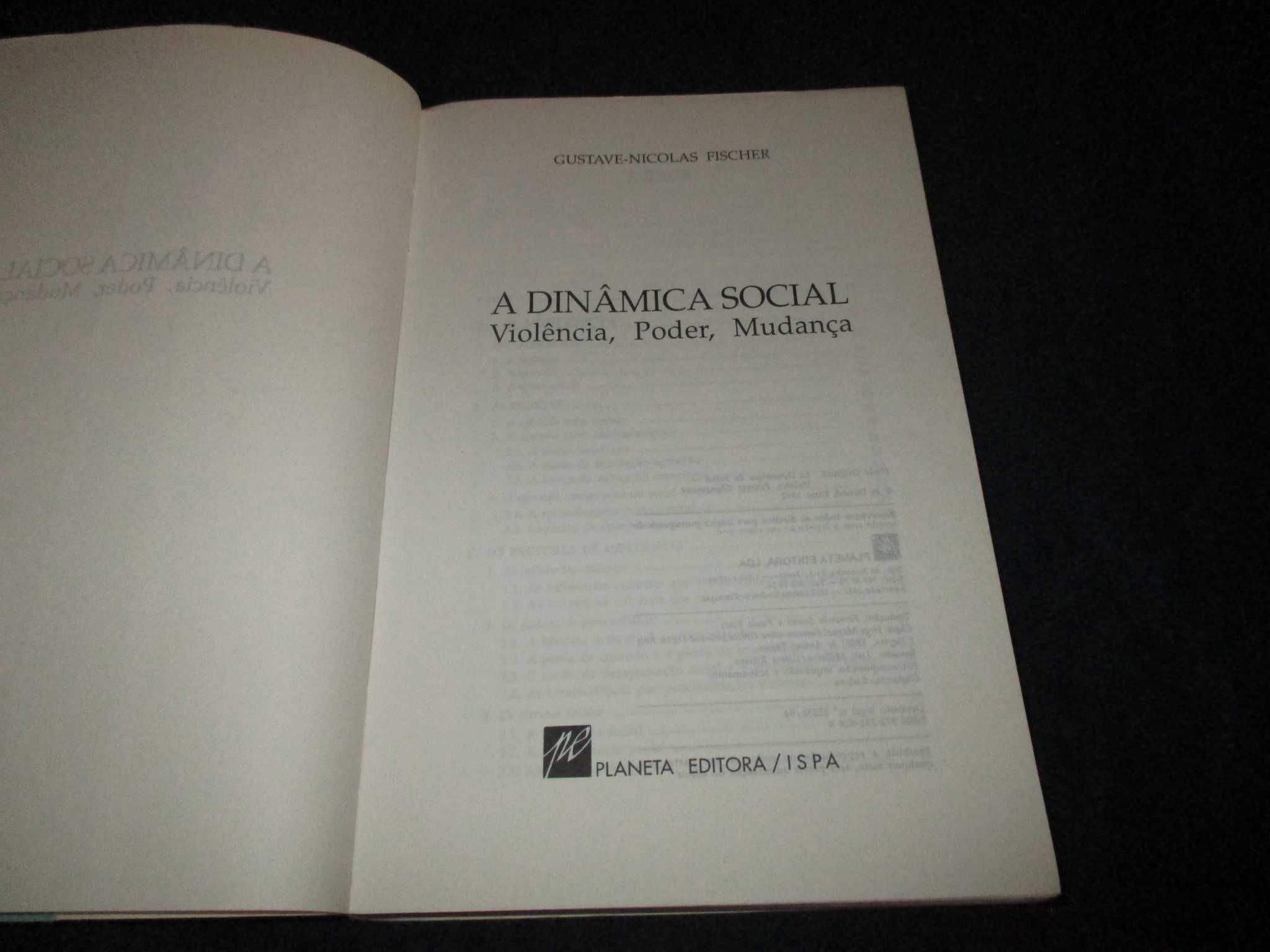 Livro A Dinâmica Social Gustave Fischer Planeta Ispa