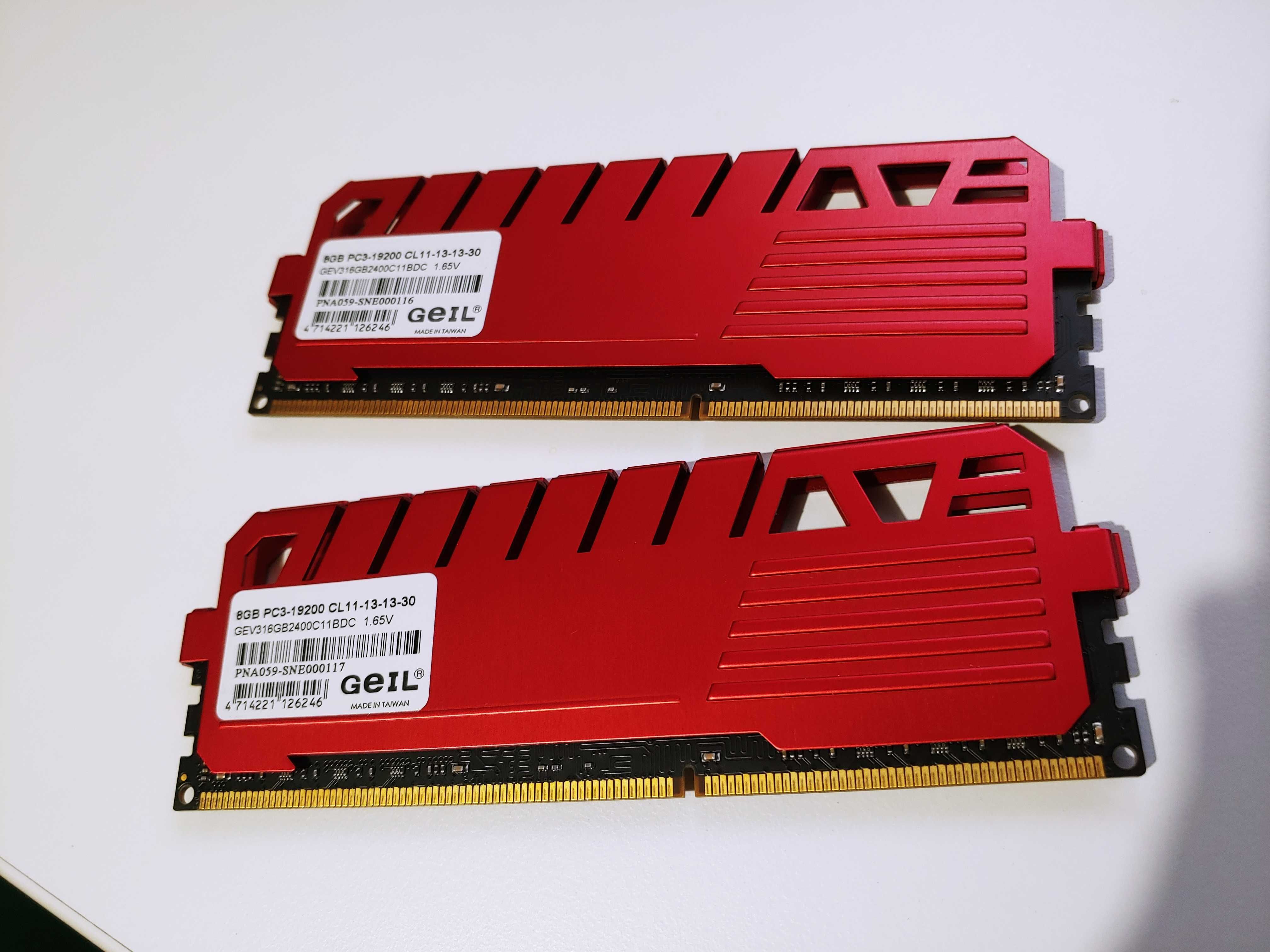 Топова GEIL DDR3 16GB 2x8GB 2400MHz EVO Veloce (GEV316GB2400C11BDC)