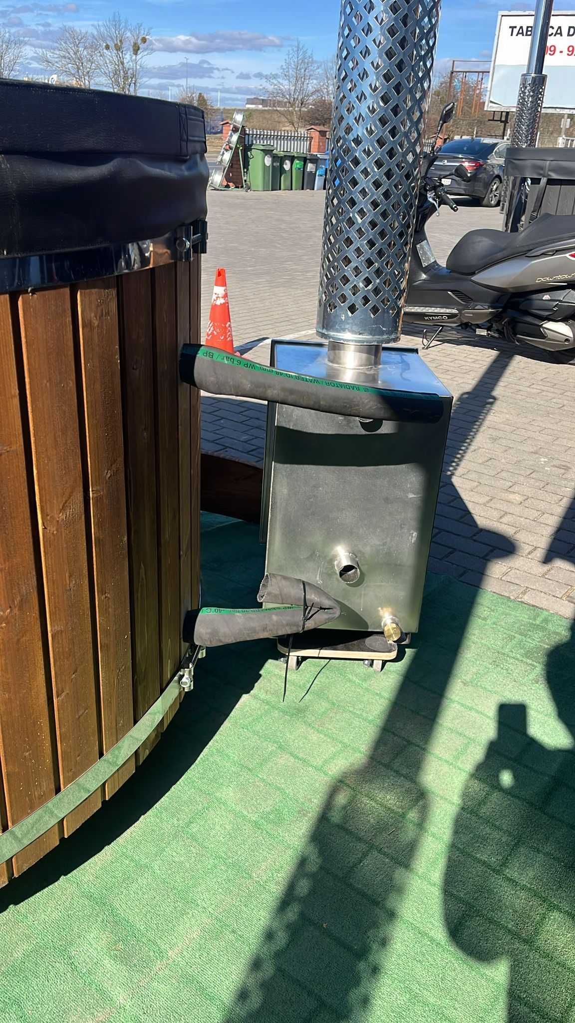 Balia bania jacuzzi termo pokrowiec gratis 4-6 osób